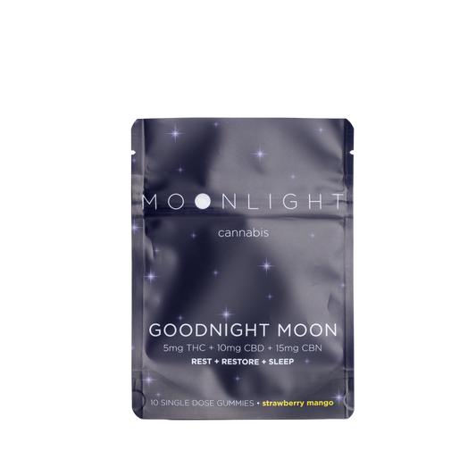 GOODNIGHT MOON THC + CBD + CBN SLEEP GUMMIES