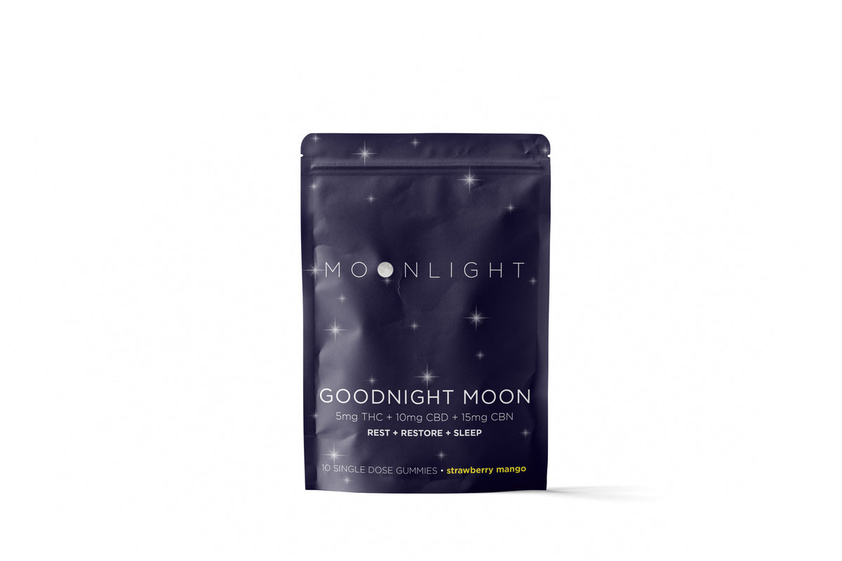 GOODNIGHT MOON THC + CBD + CBN SLEEP GUMMIES