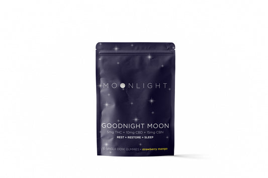 GOODNIGHT MOON THC + CBD + CBN SLEEP GUMMIES
