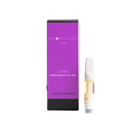 Hybrid Delta 8 + CBG Vape Cartridge - Stress Relief, Joy, Zen